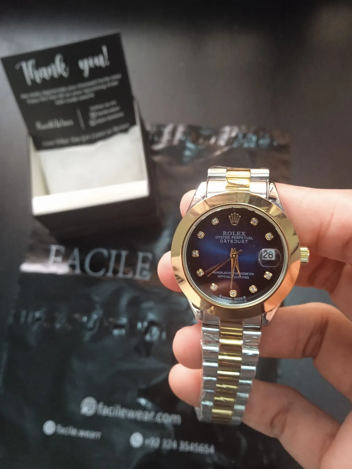 Ladies RLX Blue Dial