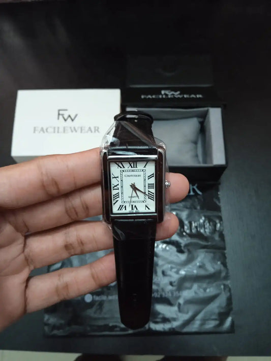 Old Money Tank White Watch