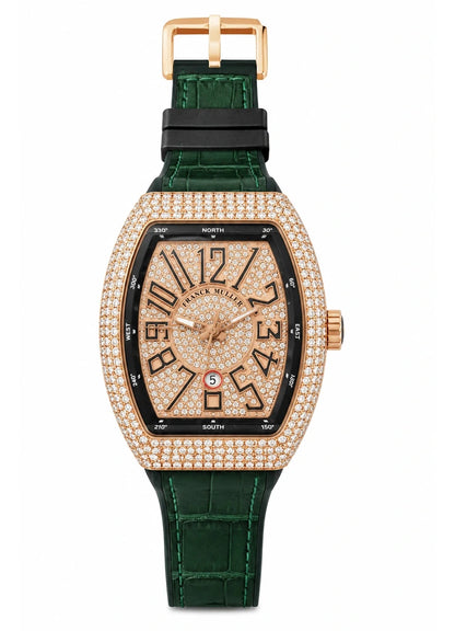 Frank Muller Stone Green Strap