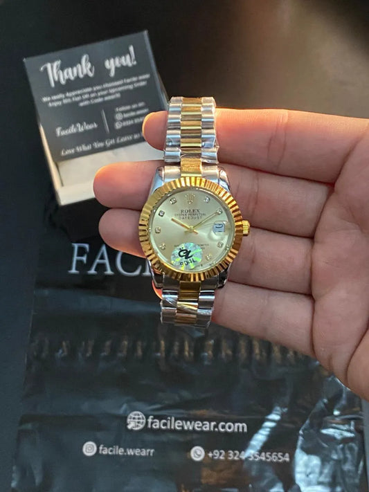 Ladies RLX Gold Dial