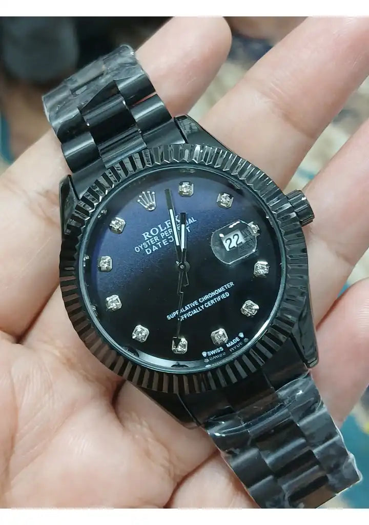 RX  Black Blue Dial