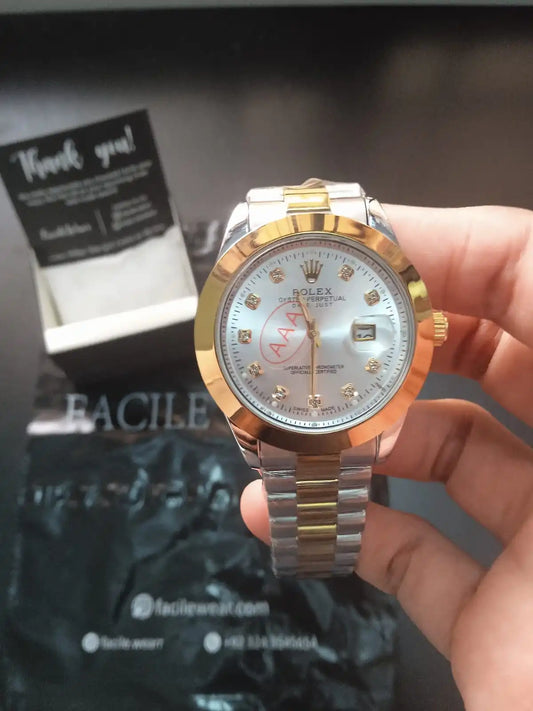 RLX Two Tone White Dial