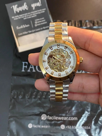 RLX Automatic Skeleton White