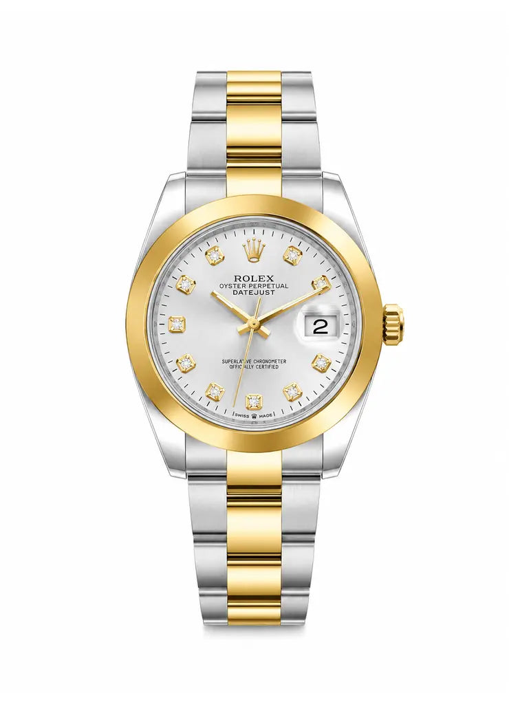 RX Premium Two Tone White Dial