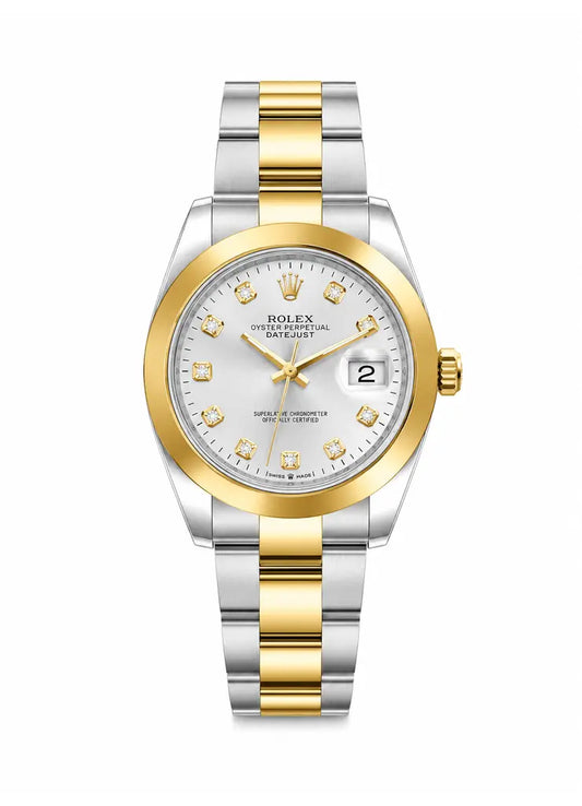 RX Premium Two Tone White Dial