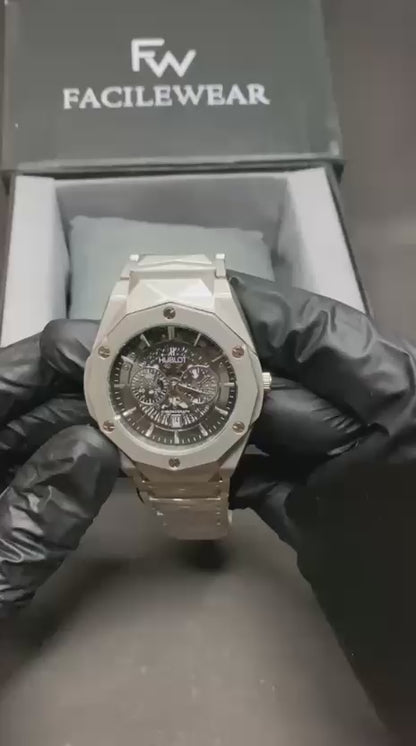 HB Diamond Cut Premium Watch