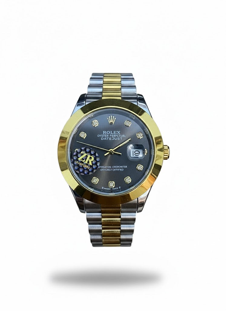 RLX Watch – Two-Tone Black Dial